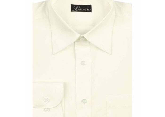 Ivory Dress Shirts for Men Elegant and Timeless Fashion Staple