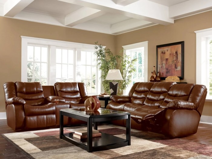 Living room brown leather couch decor sectional sofas sofa ideas decorating dark furniture hgtv article pillows couches