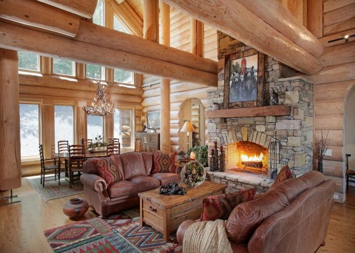 How to decorate a log home living room – Tips and Ideas for a Cozy Space