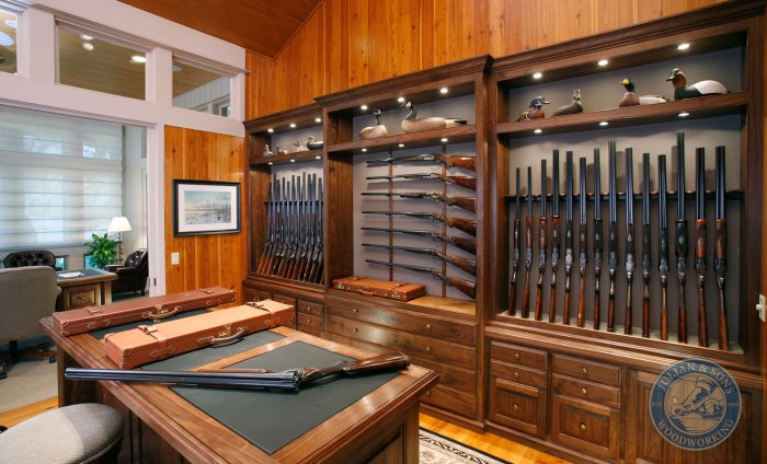 How to decorate a gun room youtube