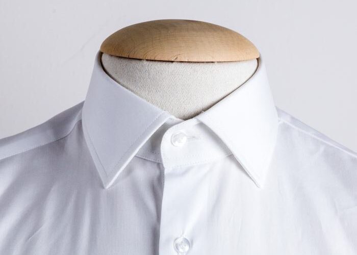 Concise title Mens Pin Collar Dress Shirts for Stylish Men